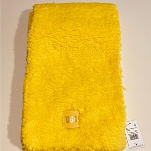 UGG Yellow Fleece Blanket
